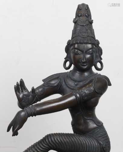 Asian bronze sculpture buddha H:79CM