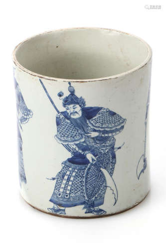 17 Century Chinese late Ming/early Qing Period Blue & White ...