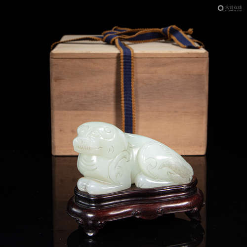 HETIAN JADE BEAST, QING DYNASTY, CHINA