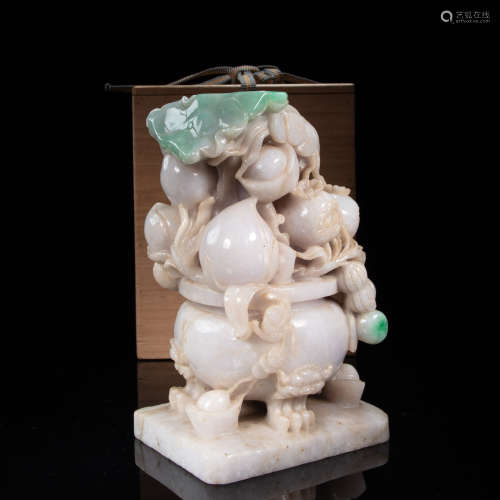 CHINESE JADE ORNAMENT, QING DYNASTY