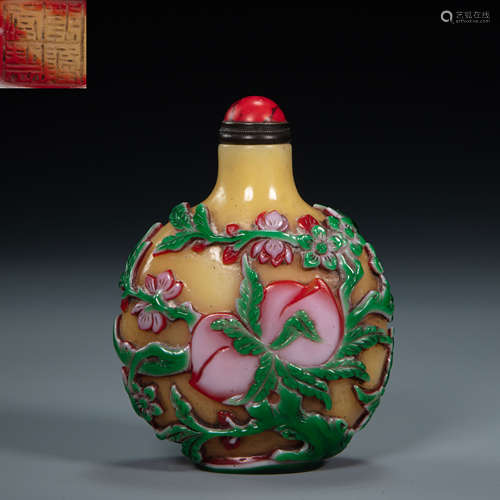 CHINESE SNUFF BOTTLE, QING DYNASTY