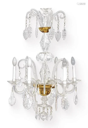 Carlos III style ceiling lamp, with six light arms,