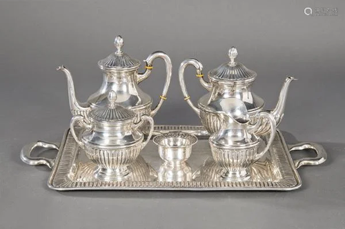 Spanish silver tea and coffee set, 1st Law by Dion�sio