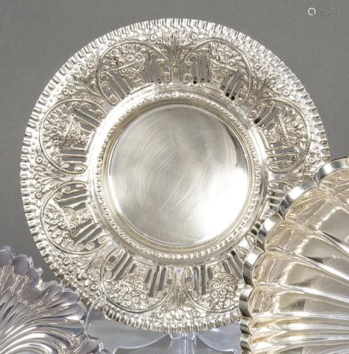 Spanish silver centerpiece without punching pp. S. XX.