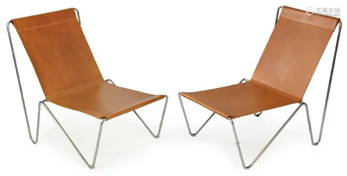 Verner Panton (1926-1998) for Fritz Hansen 1950s Pair