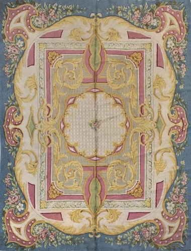 Spanish wool rug from La Real Fábrica de Tapices