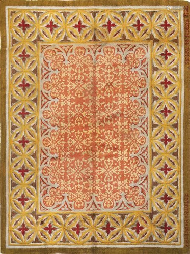 Spanish wool rug from the Royal Tapestry Factory,