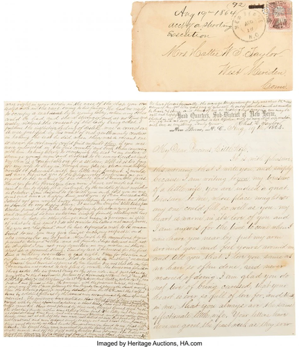 47143: Charles L. Taylor Autograph Letter Signed with M