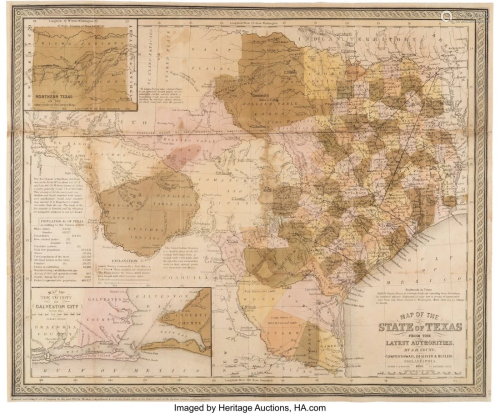 47007: [Samuel Augustus Mitchell.] Map of the State of