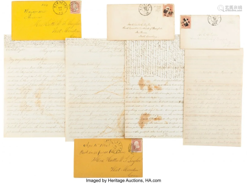 47140: Group of Charles L. Taylor Related Letters Regar