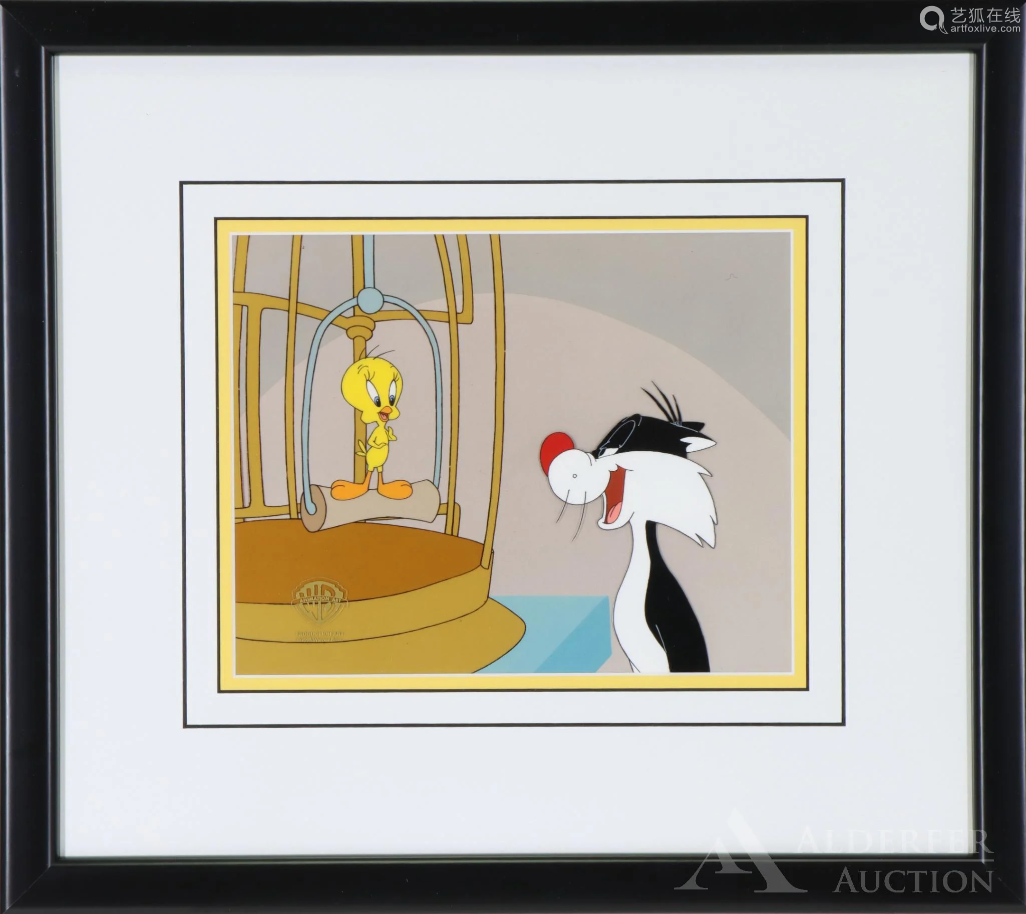 Warner Brothers Animation Art, Sylvester and Tweety－【Deal Price Picture】