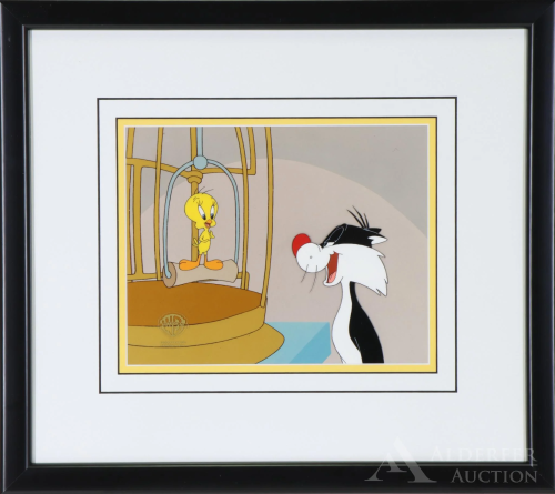 Warner Brothers Animation Art, Sylvester and Tweety