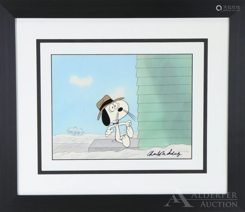 Peanuts Original Production Cel of Spike