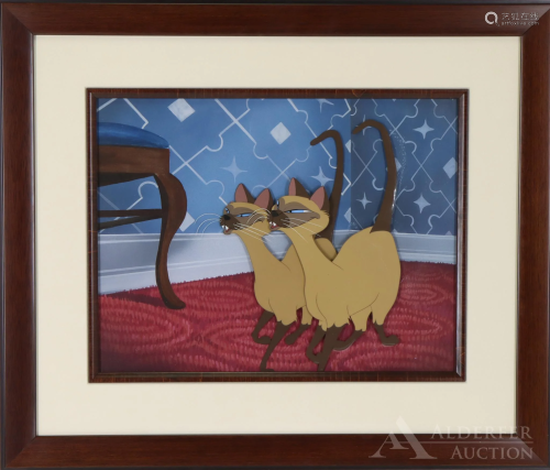 Walt Disney Original Production Cel, Lady and the Tramp