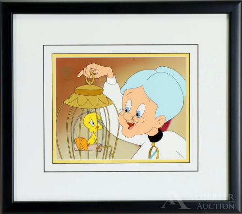 Warner Brothers Production Art, Sylvester and Tweety