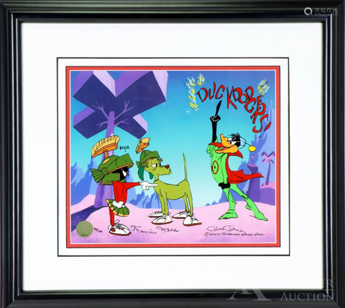 Warner Brother Limited Edition Cel, Duck Dodgers