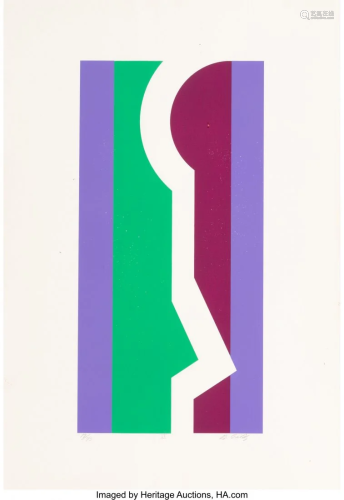 40046: Betty Gold (b. 1930) VII Silkscreen in colors on
