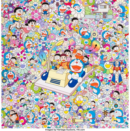 40089: Takashi Murakami X Fujiko F. Fujio On an Endless