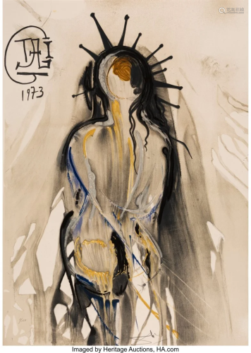 40027: Salvador Dali (1904-1989) New York Christ (Madon