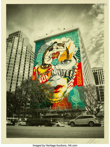 40041: Shepard Fairey X Sandra Chevrier The Beauty of L