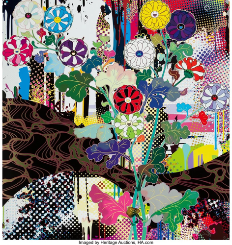 40086: Takashi Murakami (b. 1962) Korin: Kyoto, 2016 Of