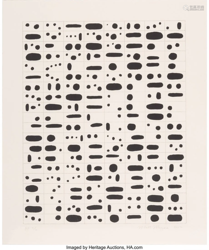 40073: Matt Magee (b. 1961) Grapheme I, 2012 Lithograph