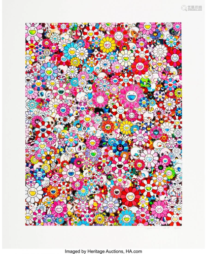 40091: Takashi Murakami (b. 1962) Dazzling Circus: Embr