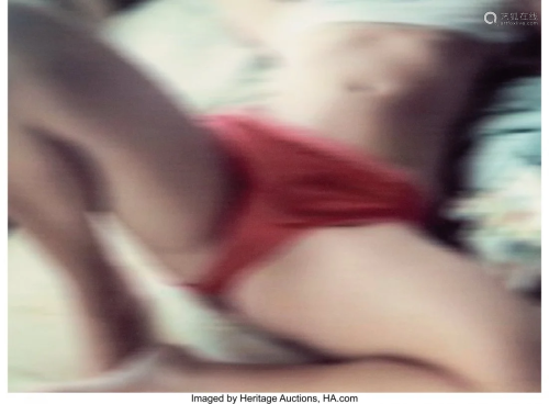 40112: Thomas Ruff (b. 1958) #7 Red Panties, from Nudes