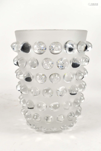 Lalique - Mossi crystal vase
