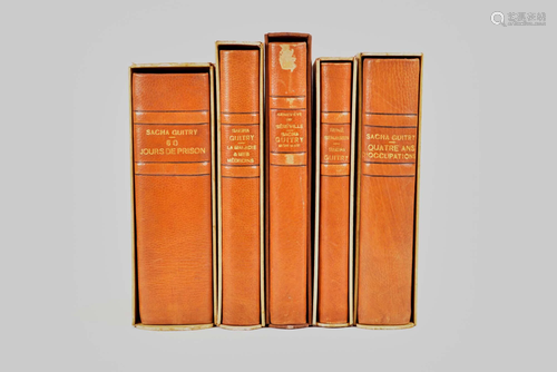 Guitry, Sacha - Lot of five books - 1933-1958