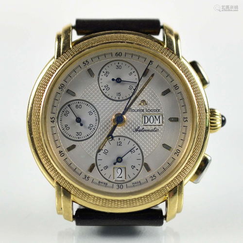 Maurice Lacroix - Gold automatic chronograph men's