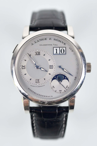 A.Lange & Söhne - Platinum moonphase men's watch