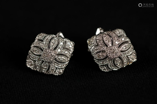 Pair of Silver Earrings