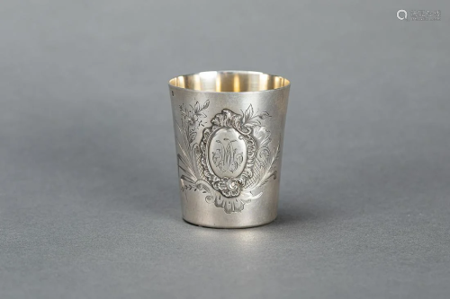 French silver baker 1880