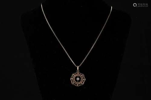 Gold pendant