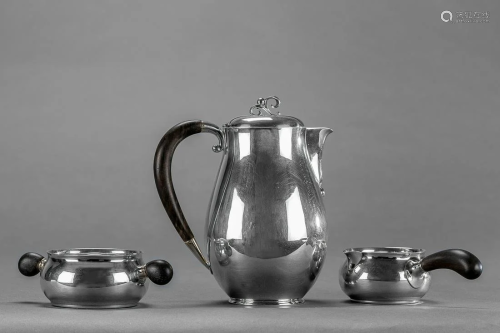Silver tea set