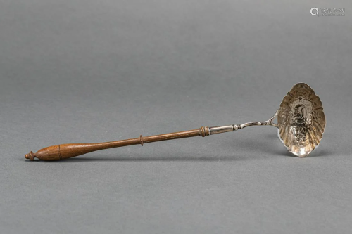 An 18th Century silver laddle