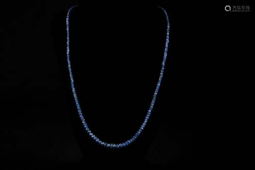 Sapphire necklace