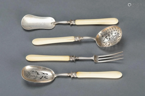 French side set comprising four items