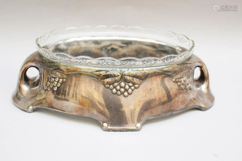 Silver plated Jardiniere