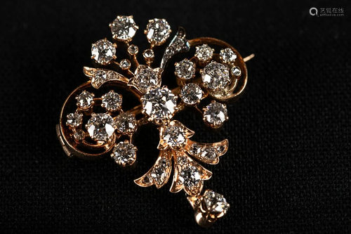 Gold Brooch