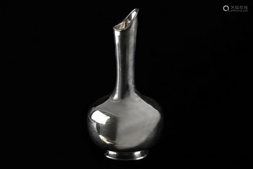 Silver design Vase