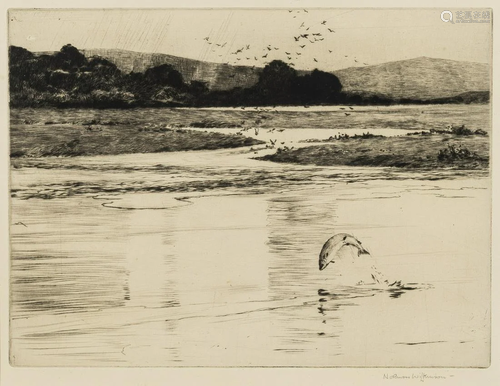 Wilkinson (Norman) Spring Fishing on the Ore; Trout