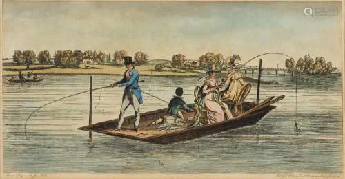 Pollard (James), After. [Punt Fishing on the Thames],