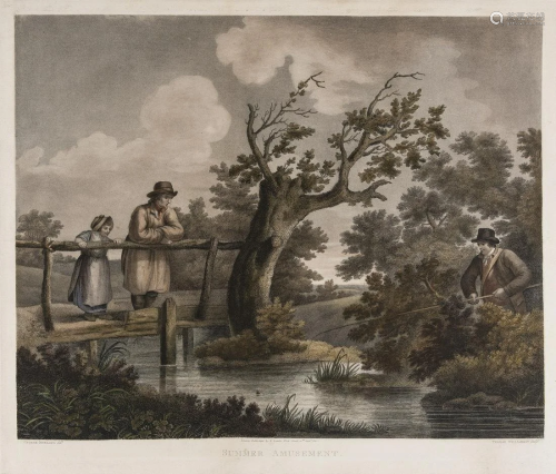 Anglers in the Landscape.- Morland (George), After.