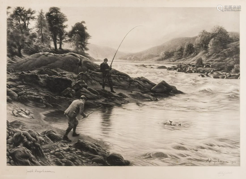 Farquharson (Joseph) Salmon Fishing on the Dee,