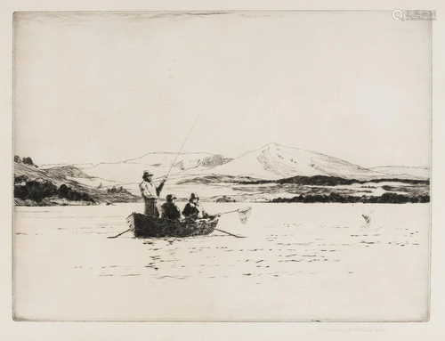 Wilkinson (Norman) Loch Fishing; Boat Fishing on Colt