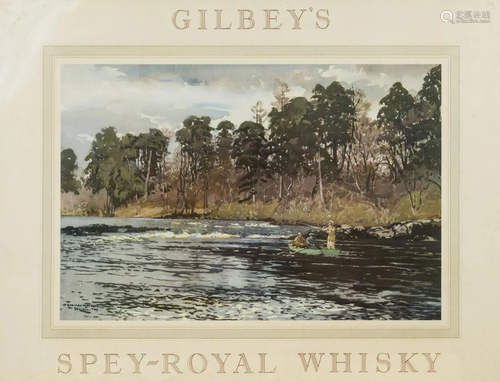 Gilbey's Spey-Royal Whisky.- Wilkinson (Norman), After.