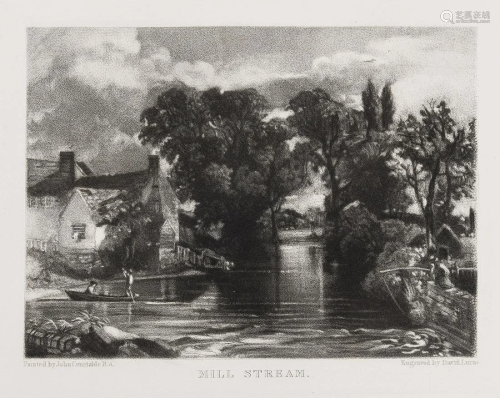 Constable (John), After. Mill Stream, mezzotint, [c.
