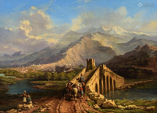 Ottoman Empire, 19thC, 42 x 55 cm